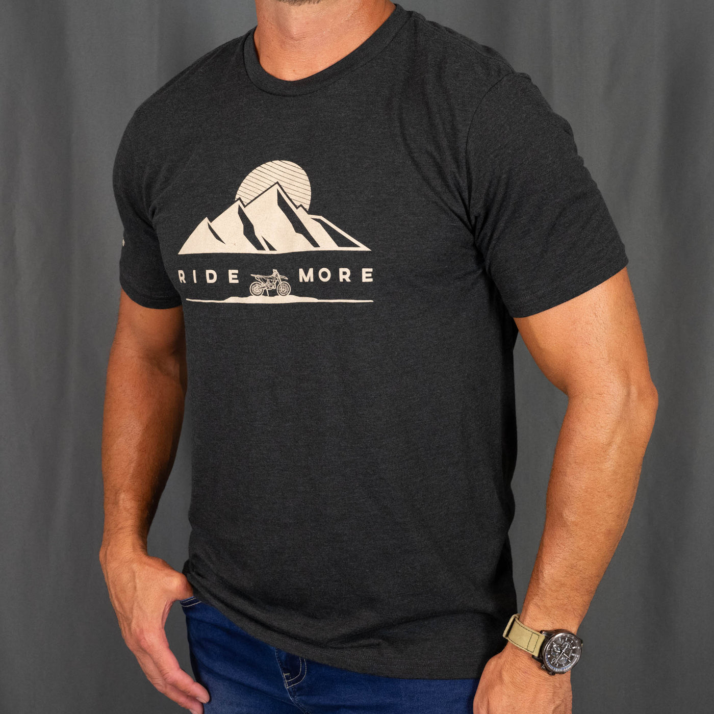 Ride More Shirt - Black Frost