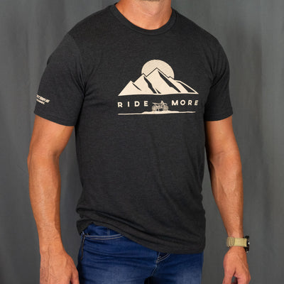 Ride More Shirt - Black Frost