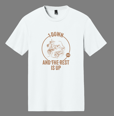 1 Down Shirt- White
