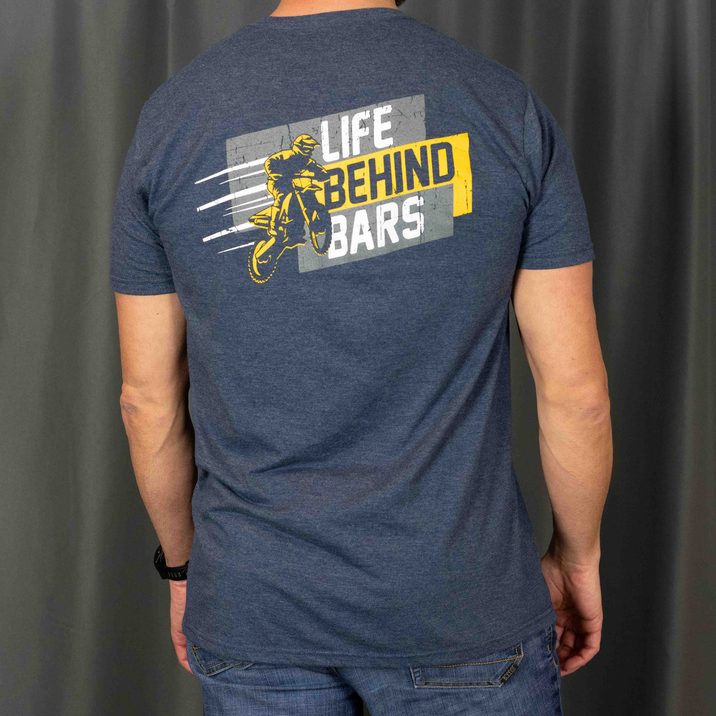 Life Behind Bars Shirt - Navy Frost