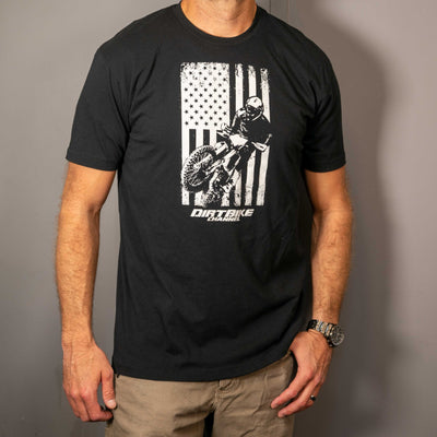 DBC American Flag Shirt- Black